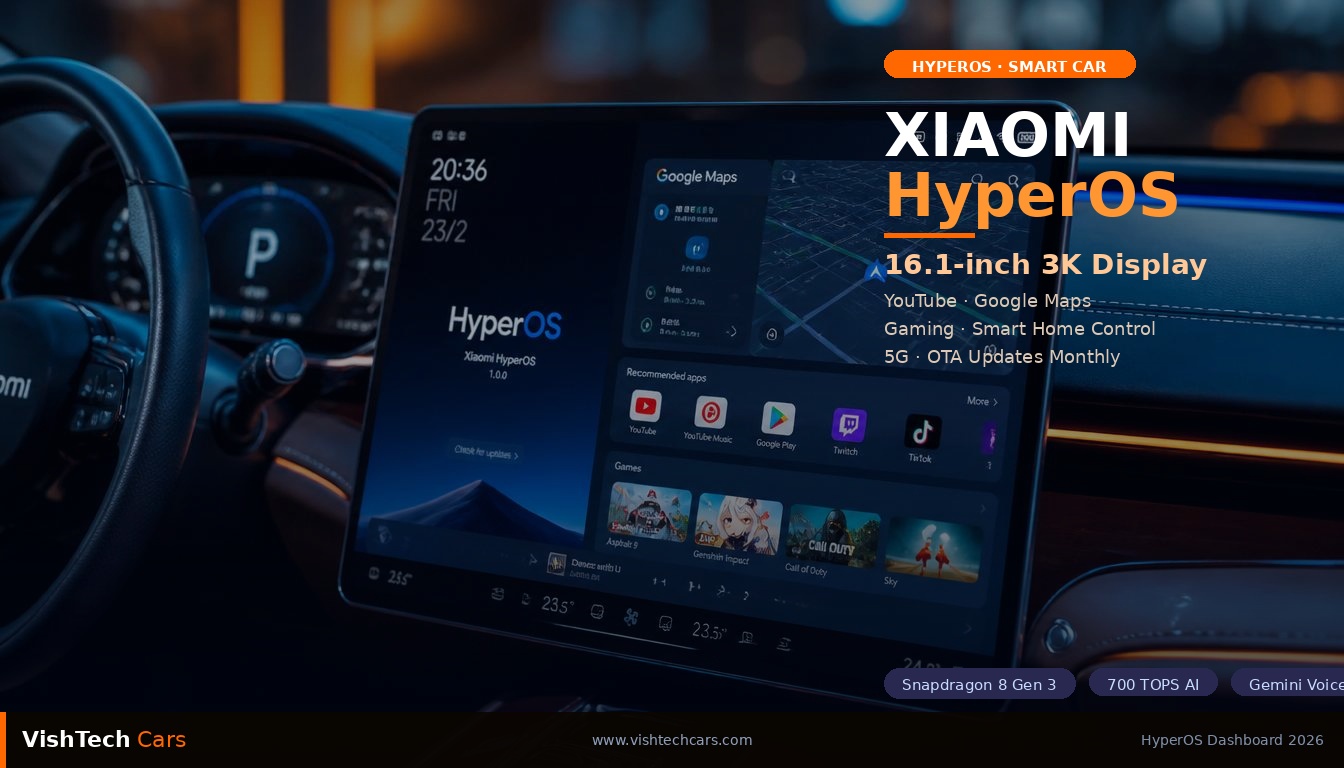Xiaomi SU7 HyperOS Connectivity Experience